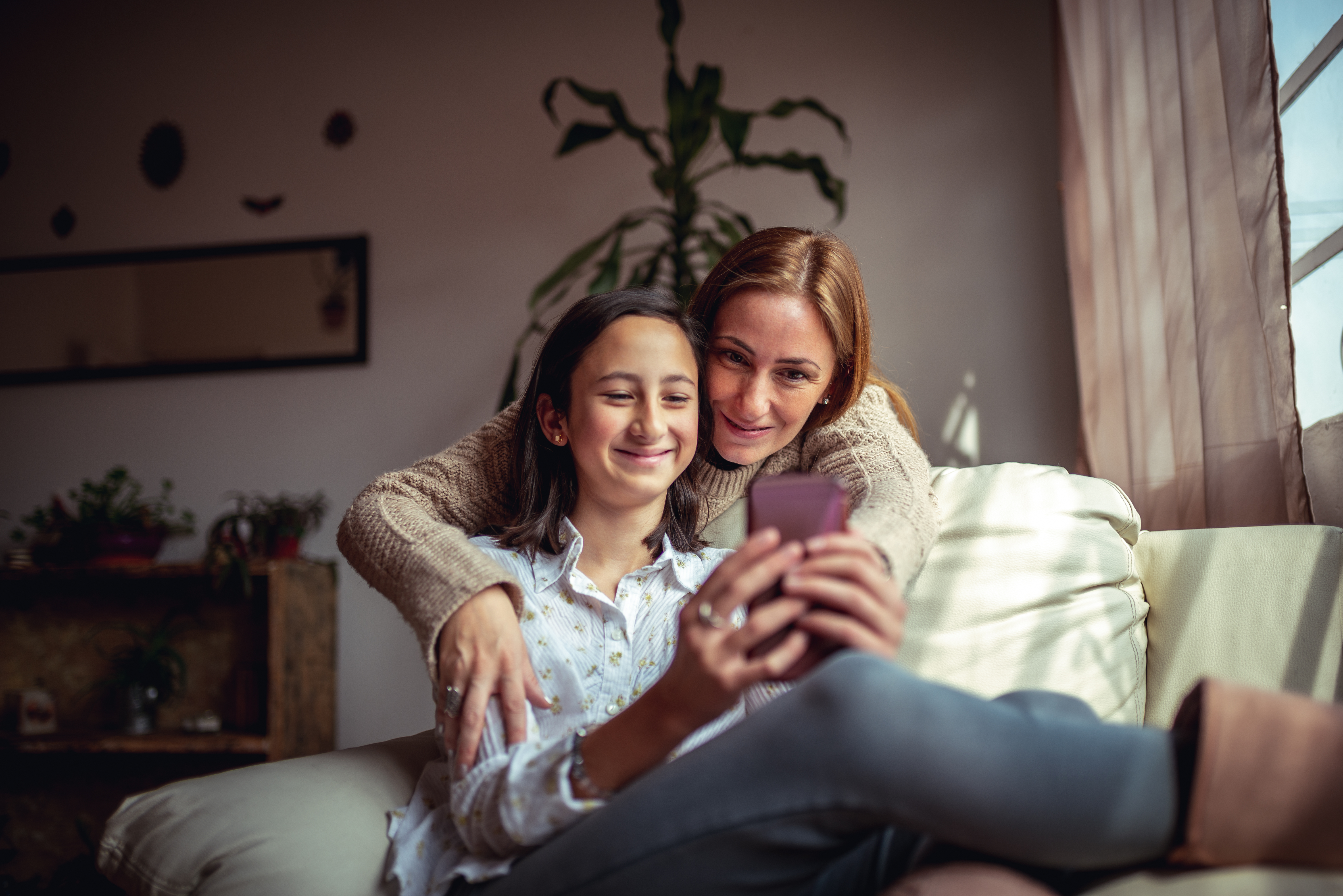 Mother and daughter