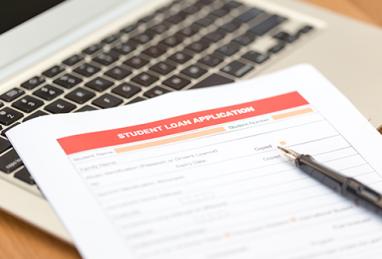 student loan application form